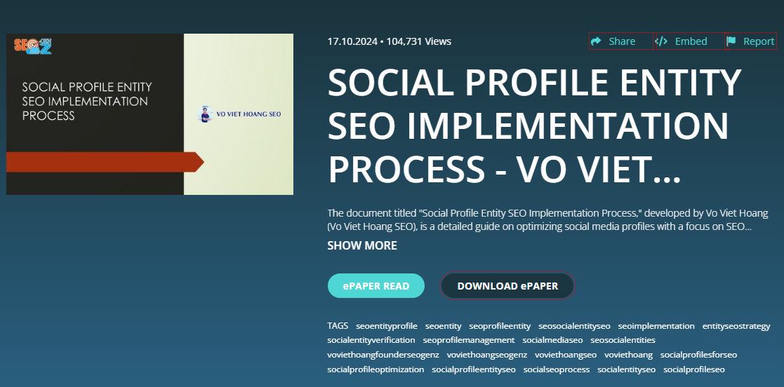 Minh chứng Yumpu EN