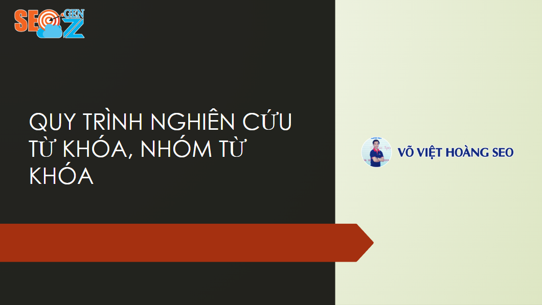 Analytics Nghiên cứu từ khóa