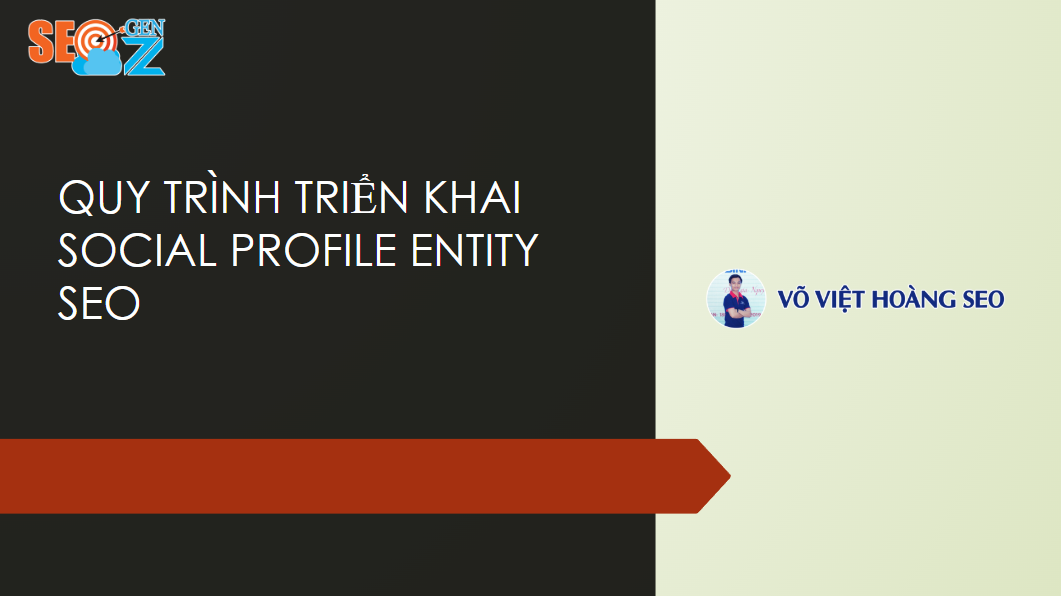 Analytics Social Profile Entity SEO